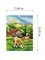 Needlepoint canvas for halfstitch without yarn Grassland 2635F - Printed Tapestry Canvas
